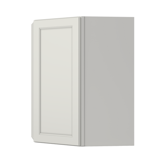 Diagonal Corner Kitchen Cabinet DC2736 Milan Pearl 27 in. width 36 in. height 15 in. depth - Kitchen Cabinets