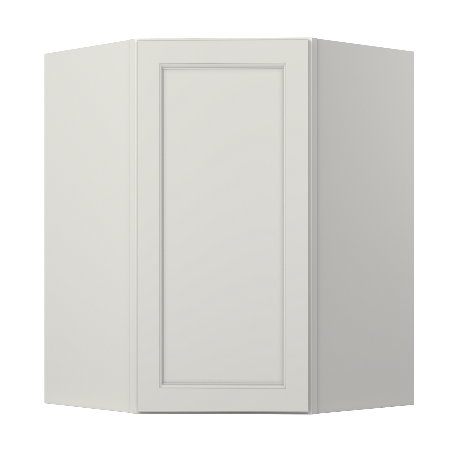 Diagonal Corner Kitchen Cabinet DC2736 Milan Pearl 27 in. width 36 in. height 15 in. depth - Kitchen Cabinets
