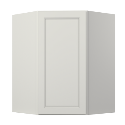 Diagonal Corner Kitchen Cabinet DC2736 Milan Pearl 27 in. width 36 in. height 15 in. depth - Kitchen Cabinets