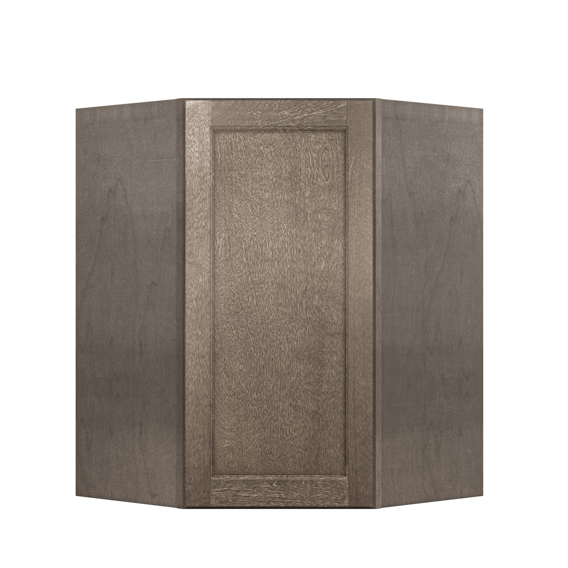 Diagonal Corner Kitchen Cabinet DC2736 Milan Slate 27 in. width 36 in. height 15 in. depth - Kitchen Cabinets