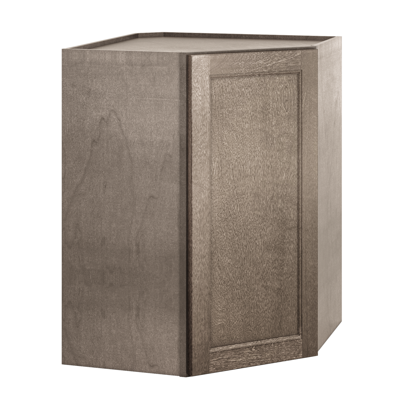 Diagonal Corner Kitchen Cabinet DC2736 Milan Slate 27 in. width 36 in. height 15 in. depth - Kitchen Cabinets