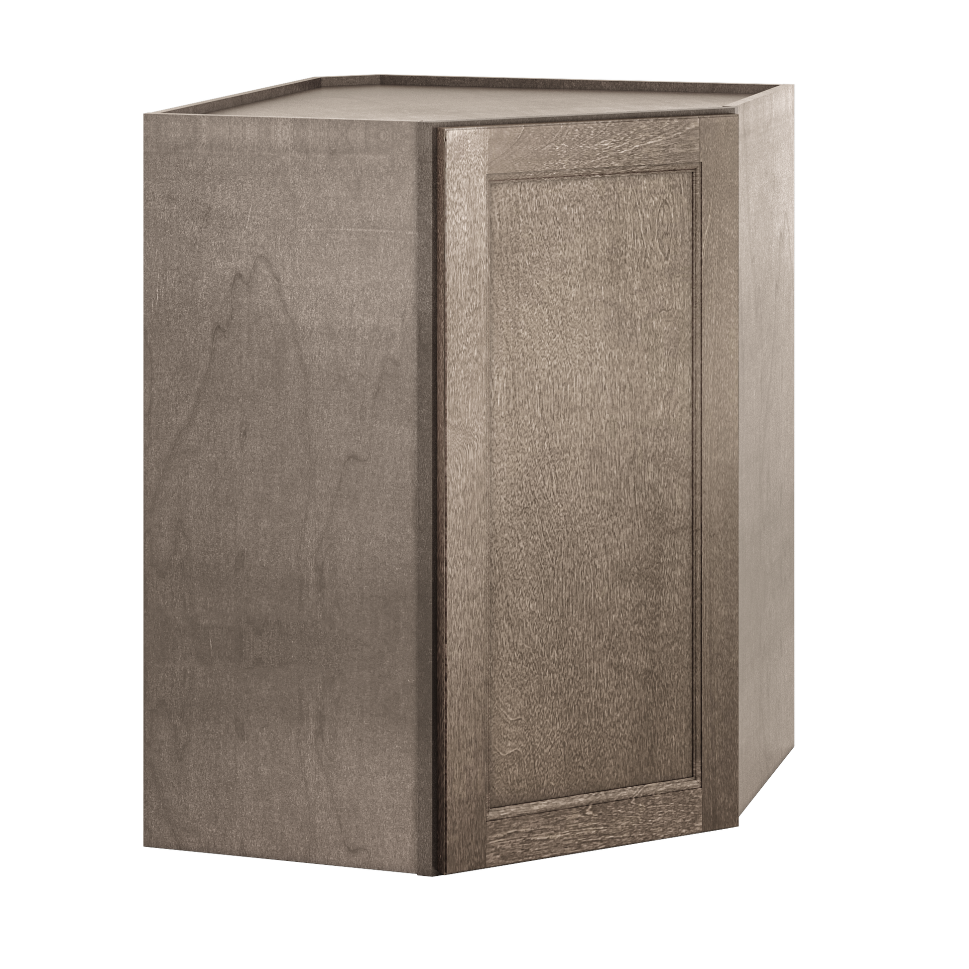 Diagonal Corner Kitchen Cabinet DC2736 Milan Slate 27 in. width 36 in. height 15 in. depth - Kitchen Cabinets