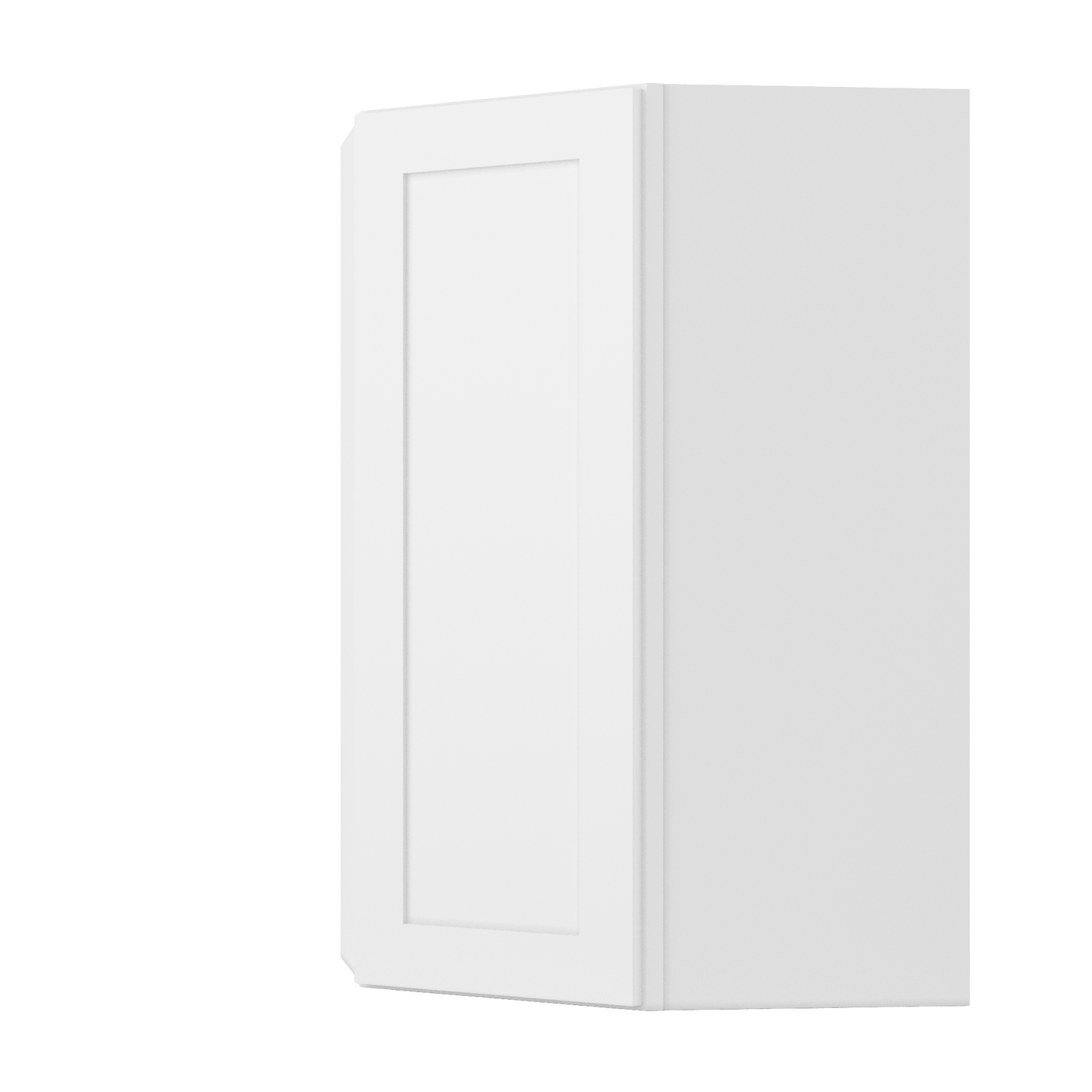 Diagonal Corner Kitchen Cabinet DC2742 Alpina White LessCare 27 in. width 42 in. height 15 in. depth - Kitchen Cabinets