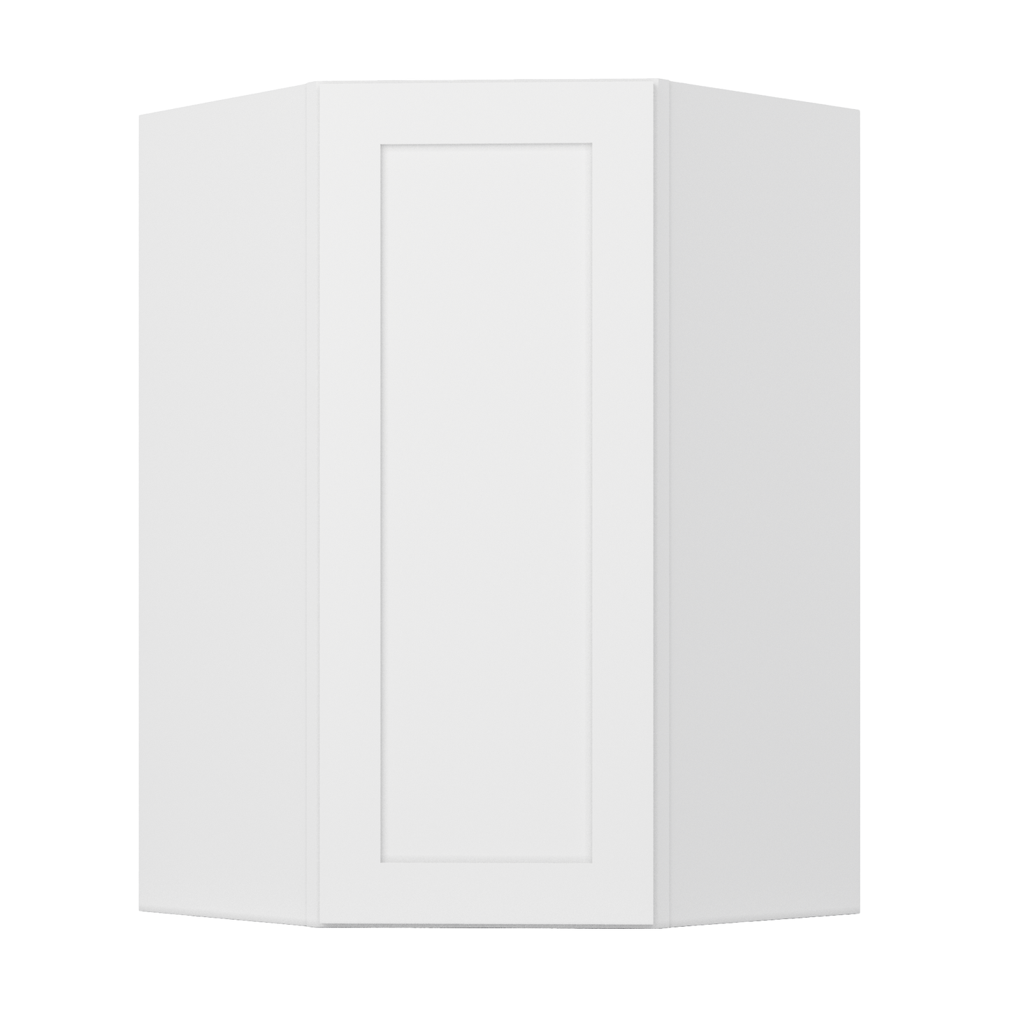 Diagonal Corner Kitchen Cabinet DC2742 Alpina White LessCare 27 in. width 42 in. height 15 in. depth - Kitchen Cabinets