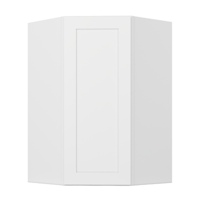 Diagonal Corner Kitchen Cabinet DC2742 Alpina White LessCare 27 in. width 42 in. height 15 in. depth - Kitchen Cabinets