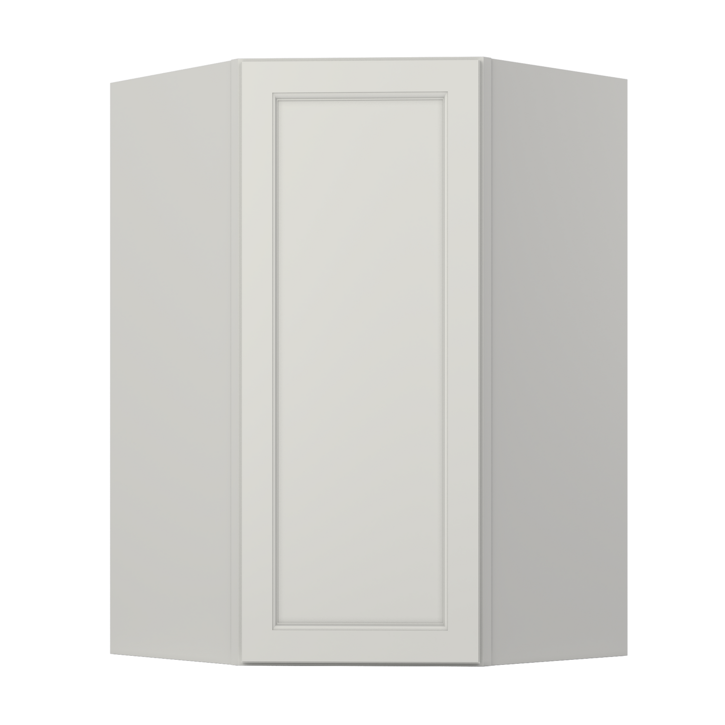 Diagonal Corner Kitchen Cabinet DC2742 Milan Pearl 27 in. width 42 in. height 15 in. depth - Kitchen Cabinets