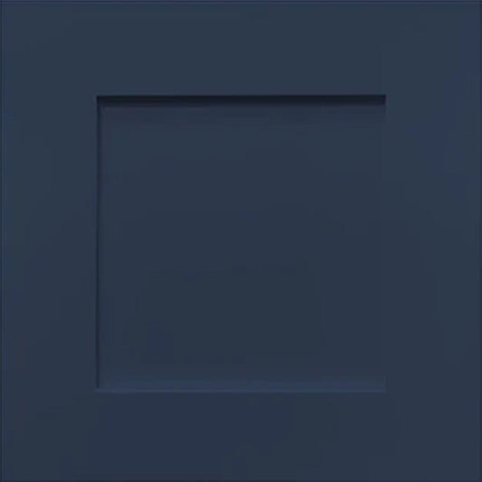 Door Sample of Danbury Blue LessCare - Kitchen Cabinets