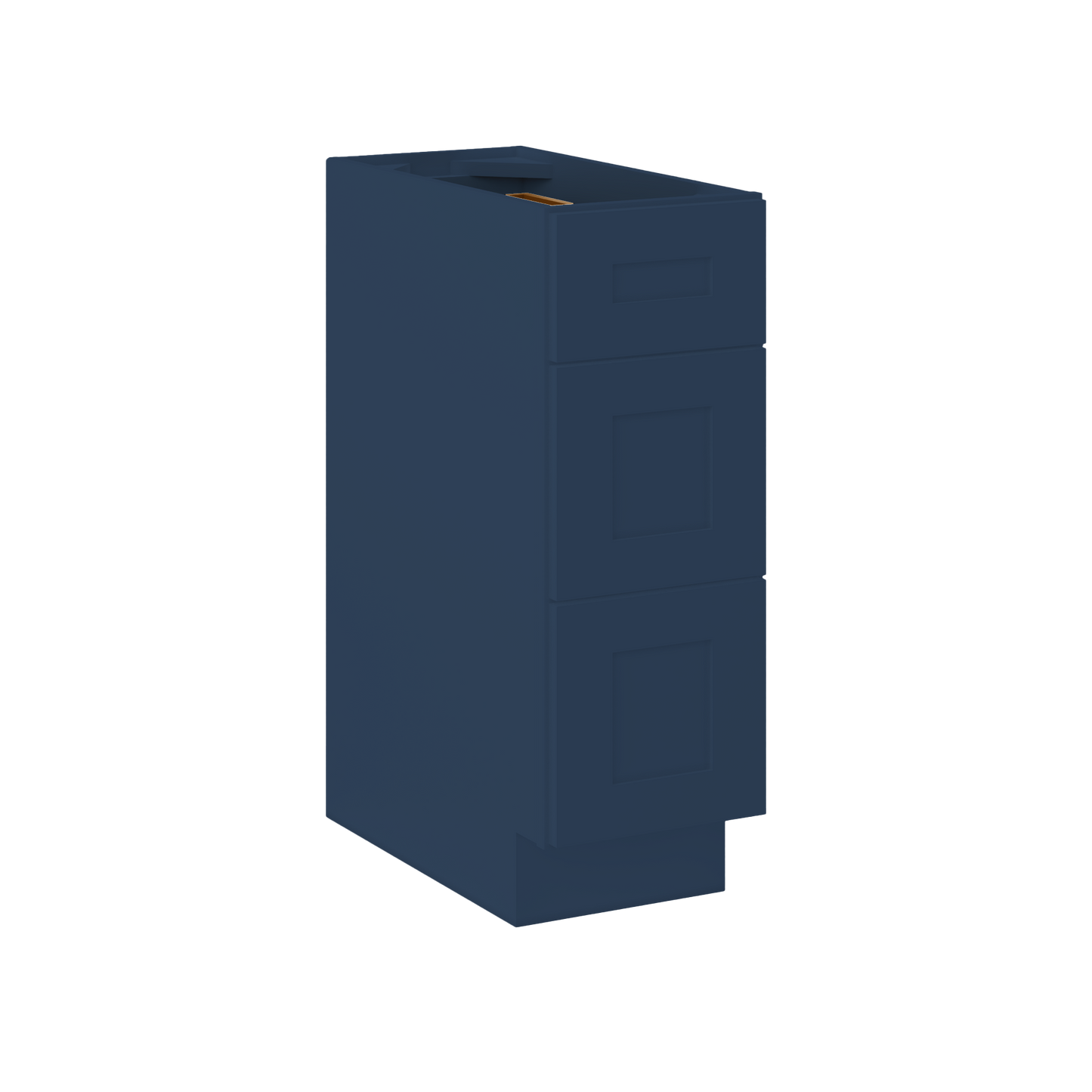 Drawer Base Kitchen Cabinet DB12 Danbury Blue LessCare 12 in. width 34.5 in. height 24 in. depth - Kitchen Cabinets
