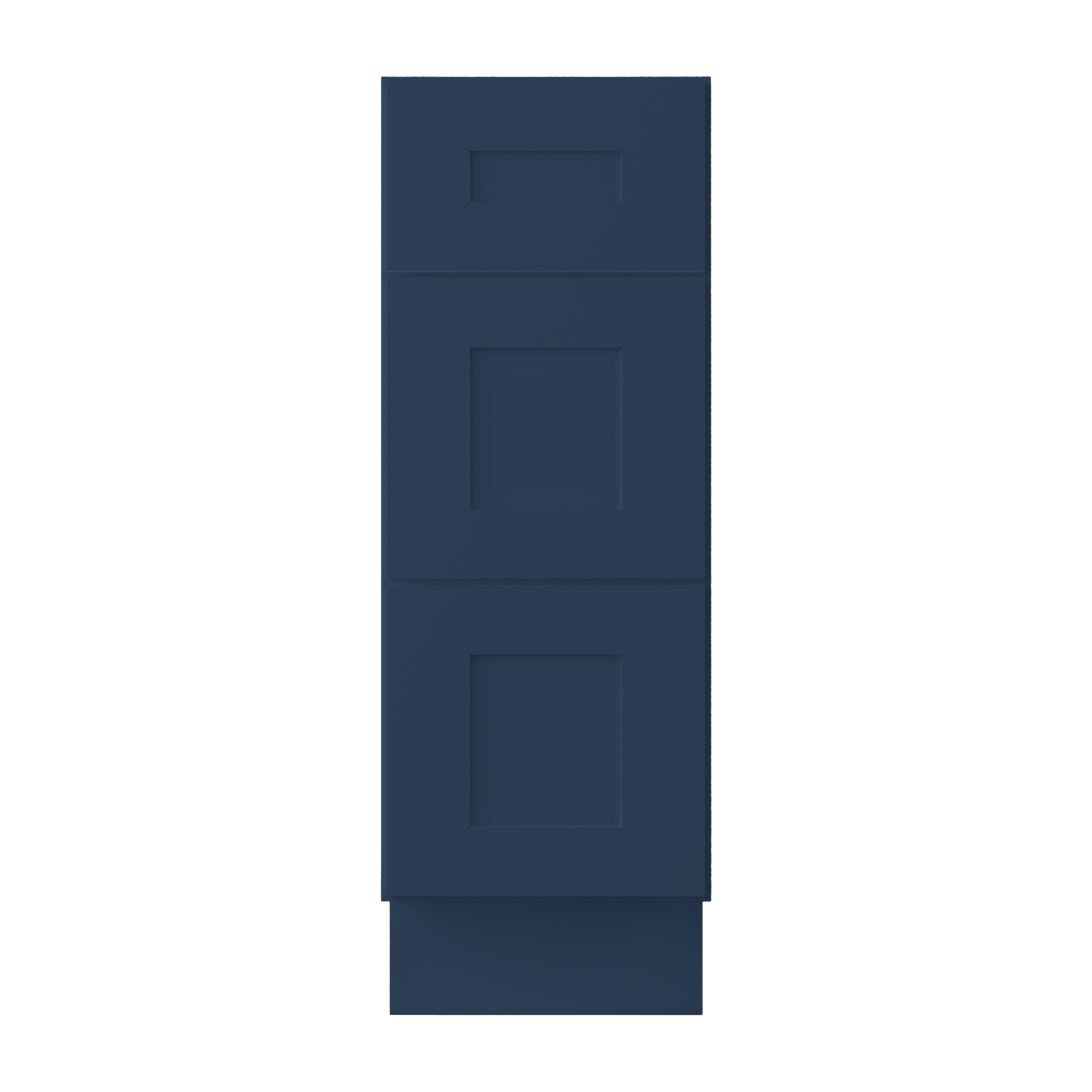 Drawer Base Kitchen Cabinet DB12 Danbury Blue LessCare 12 in. width 34.5 in. height 24 in. depth - Kitchen Cabinets