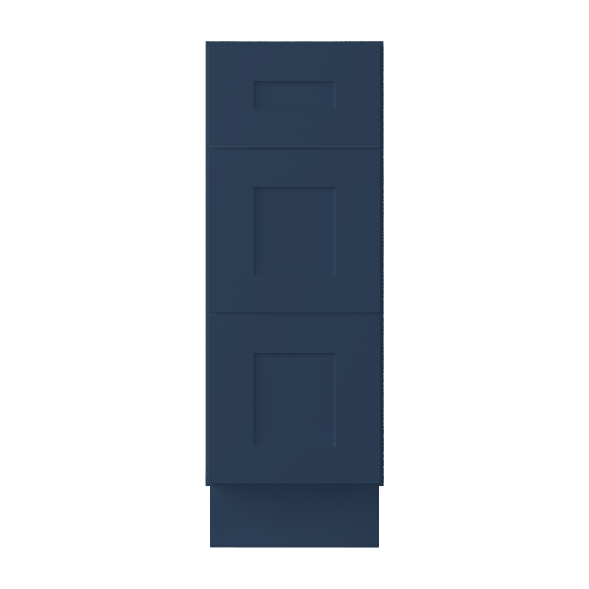 Drawer Base Kitchen Cabinet DB12 Danbury Blue LessCare 12 in. width 34.5 in. height 24 in. depth - Kitchen Cabinets