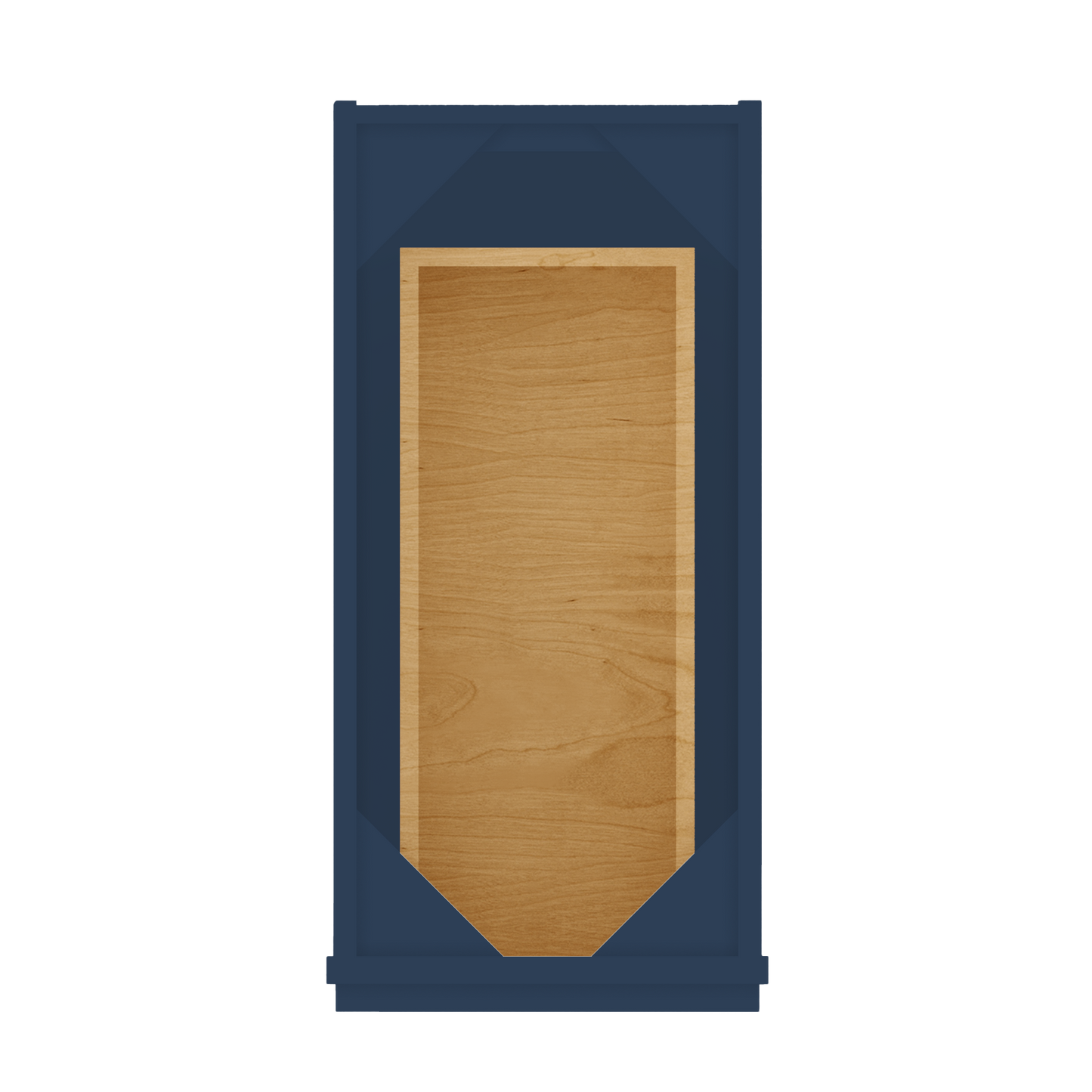 Drawer Base Kitchen Cabinet DB12 Danbury Blue LessCare 12 in. width 34.5 in. height 24 in. depth - Kitchen Cabinets