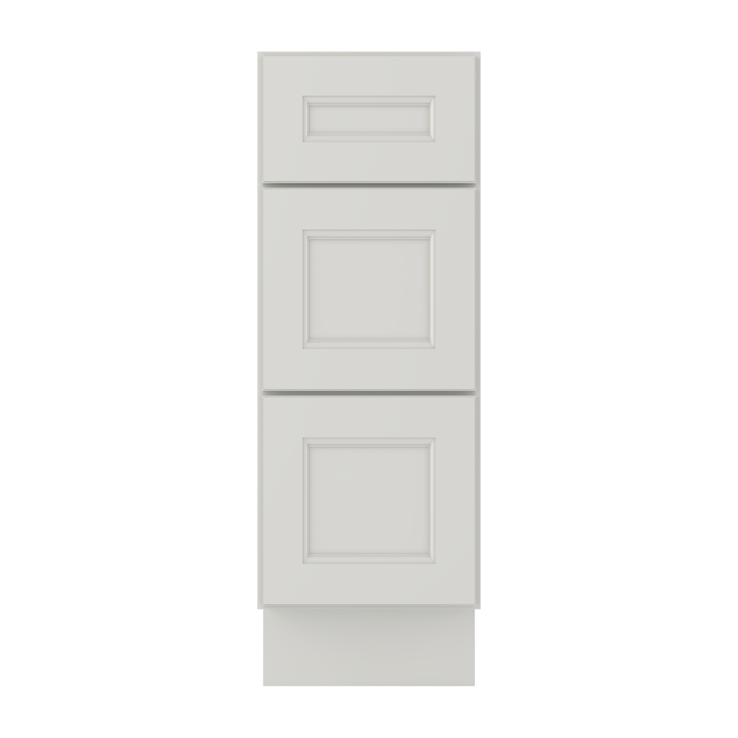 Drawer Base Kitchen Cabinet DB12 Milan Pearl 12 in. width 34.5 in. height 24 in. depth - Kitchen Cabinets