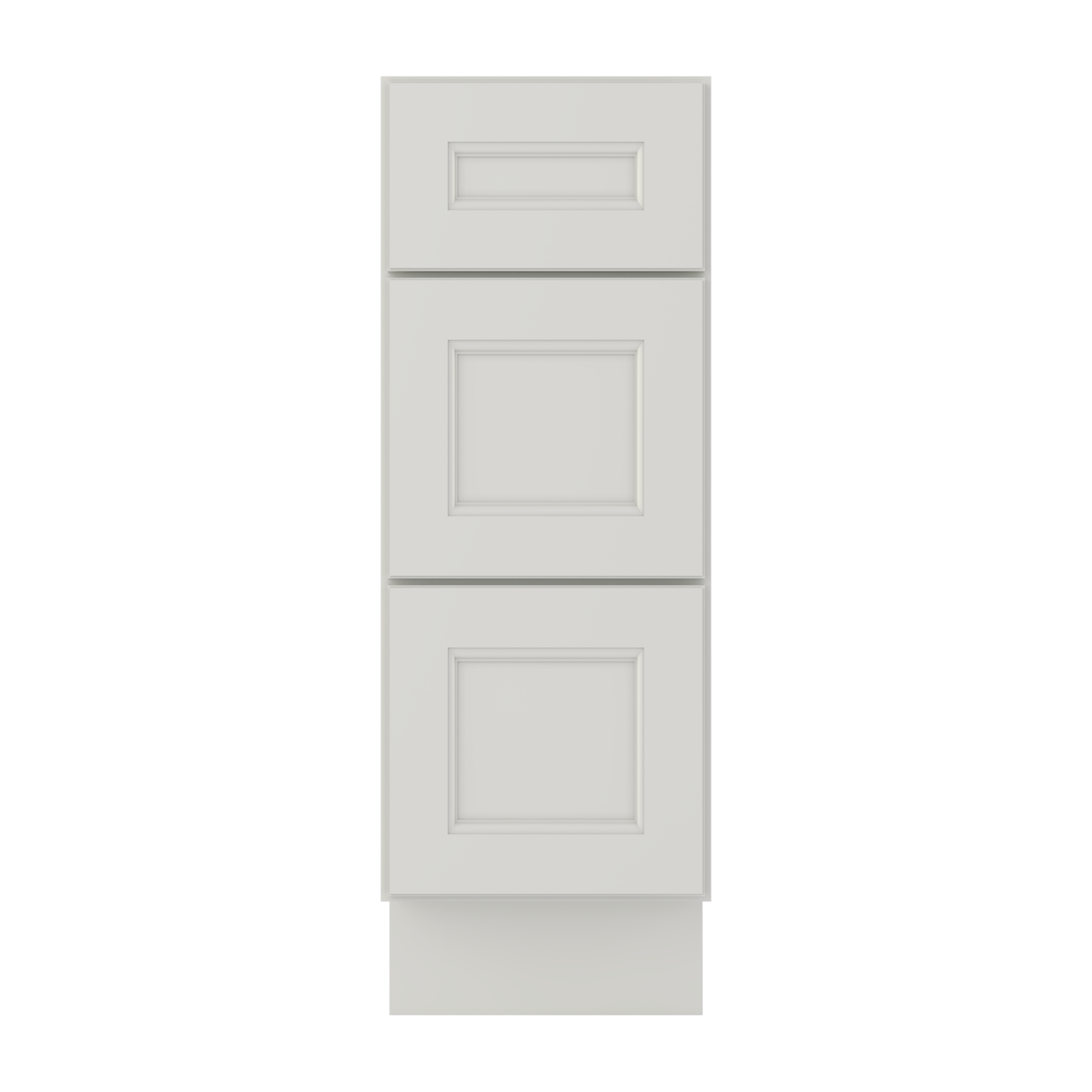 Drawer Base Kitchen Cabinet DB12 Milan Pearl 12 in. width 34.5 in. height 24 in. depth - Kitchen Cabinets