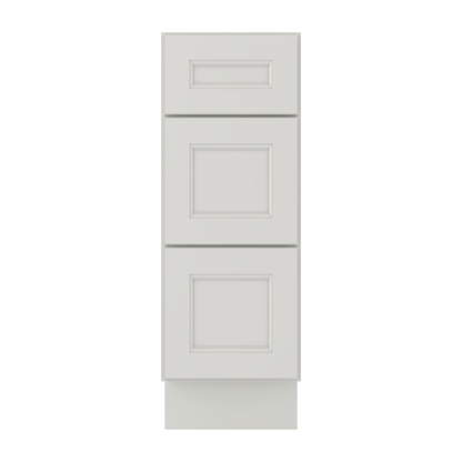 Drawer Base Kitchen Cabinet DB12 Milan Pearl 12 in. width 34.5 in. height 24 in. depth - Kitchen Cabinets