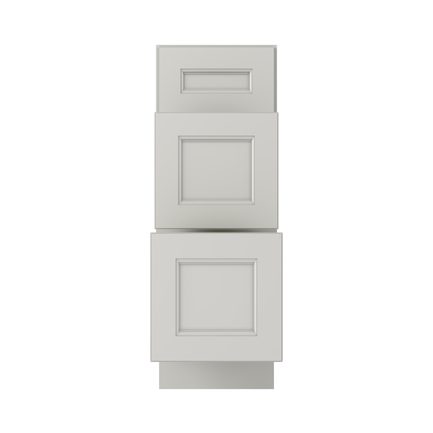 Drawer Base Kitchen Cabinet DB12 Milan Pearl 12 in. width 34.5 in. height 24 in. depth - Kitchen Cabinets