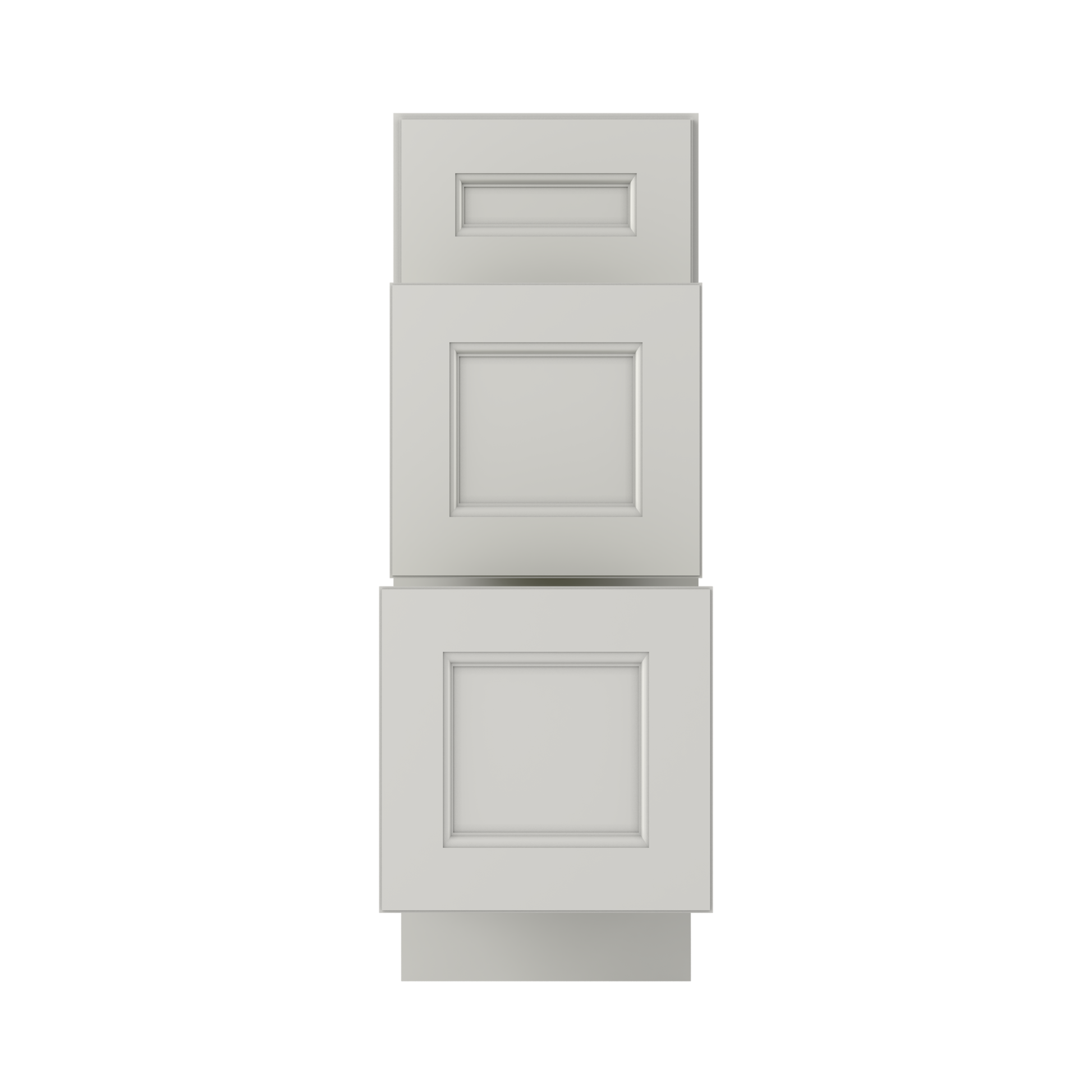 Drawer Base Kitchen Cabinet DB12 Milan Pearl 12 in. width 34.5 in. height 24 in. depth - Kitchen Cabinets