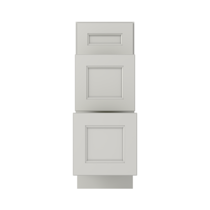 Drawer Base Kitchen Cabinet DB12 Milan Pearl 12 in. width 34.5 in. height 24 in. depth - Kitchen Cabinets