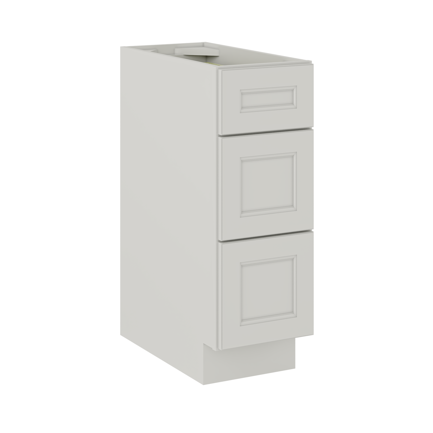Drawer Base Kitchen Cabinet DB12 Milan Pearl 12 in. width 34.5 in. height 24 in. depth - Kitchen Cabinets