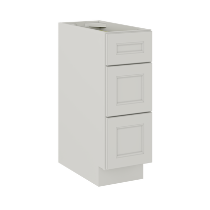 Drawer Base Kitchen Cabinet DB12 Milan Pearl 12 in. width 34.5 in. height 24 in. depth - Kitchen Cabinets