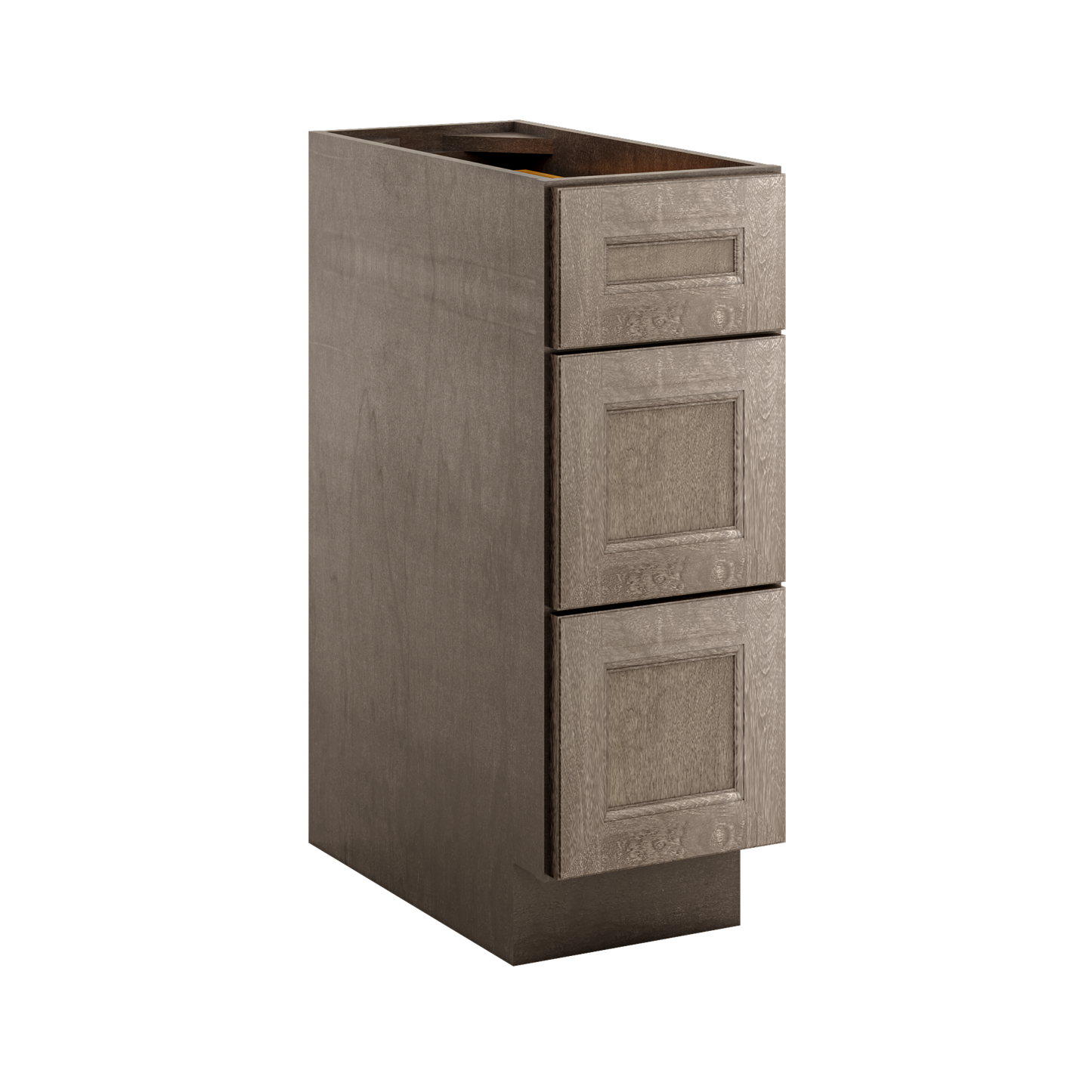 Drawer Base Kitchen Cabinet DB12 Milan Slate 12 in. width 34.5 in. height 24 in. depth - Kitchen Cabinets