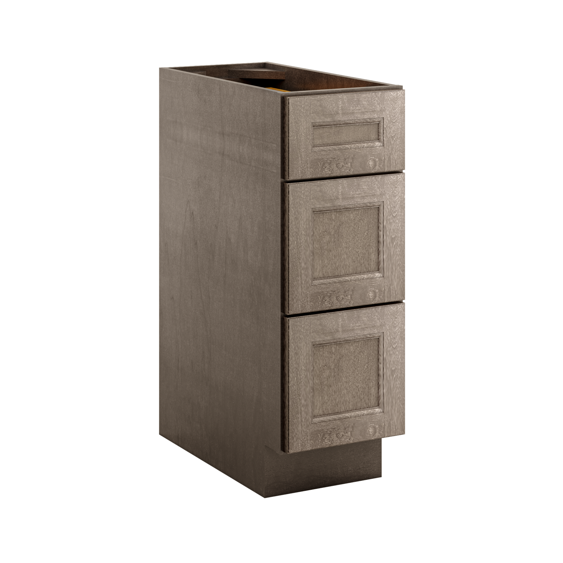 Drawer Base Kitchen Cabinet DB12 Milan Slate 12 in. width 34.5 in. height 24 in. depth - Kitchen Cabinets