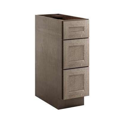 Drawer Base Kitchen Cabinet DB12 Milan Slate 12 in. width 34.5 in. height 24 in. depth - Kitchen Cabinets