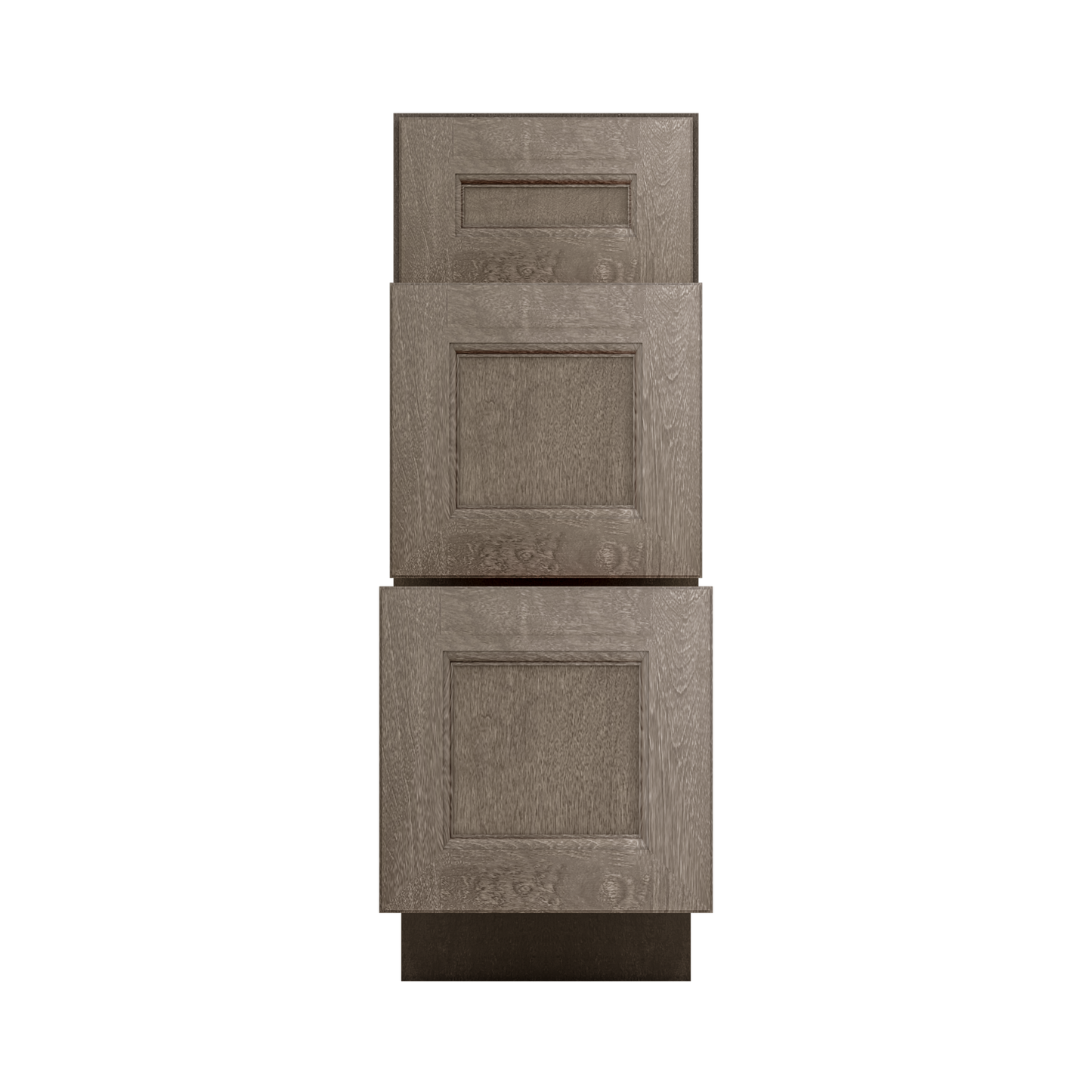 Drawer Base Kitchen Cabinet DB12 Milan Slate 12 in. width 34.5 in. height 24 in. depth - Kitchen Cabinets