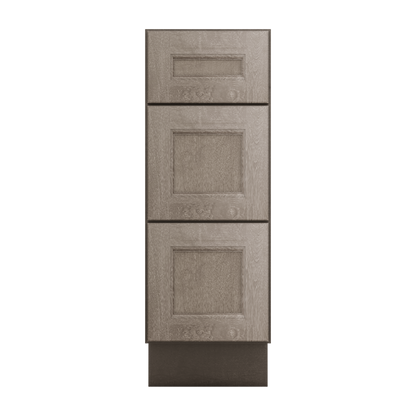Drawer Base Kitchen Cabinet DB12 Milan Slate 12 in. width 34.5 in. height 24 in. depth - Kitchen Cabinets