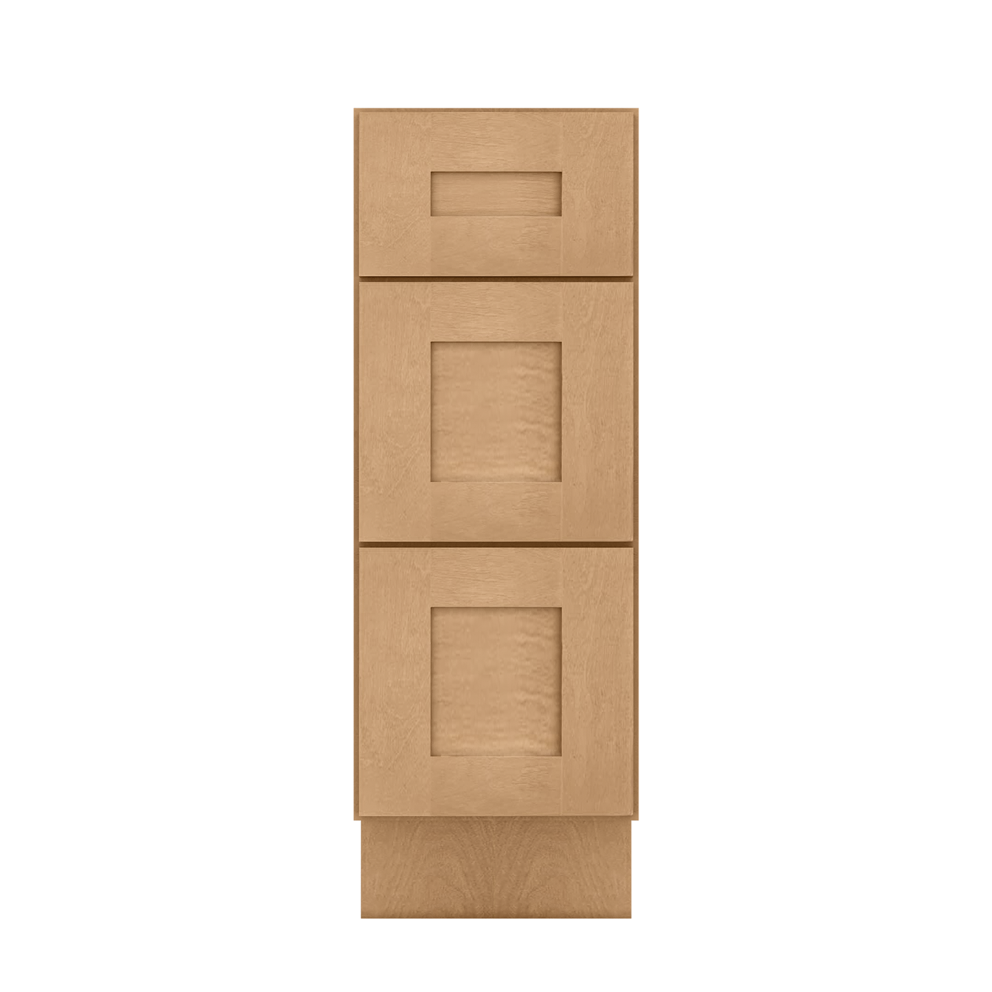 Drawer Base Kitchen Cabinet DB12 Shaker Toffee 12 in. width 34.5 in. height 24 in. depth - Kitchen Cabinets