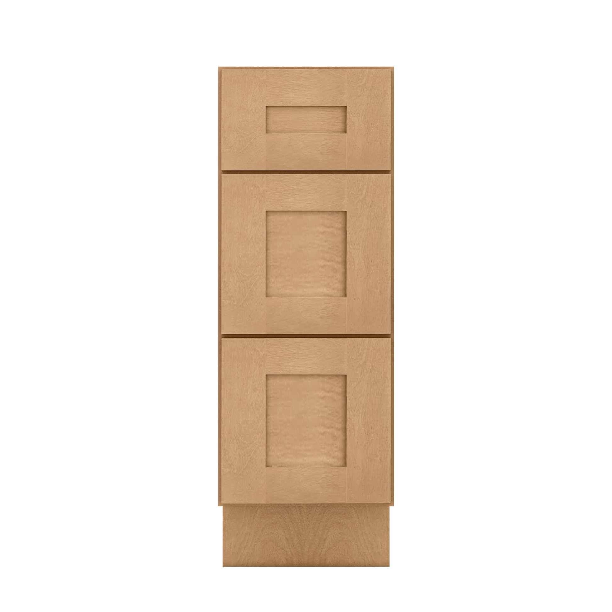 Drawer Base Kitchen Cabinet DB12 Shaker Toffee 12 in. width 34.5 in. height 24 in. depth - Kitchen Cabinets