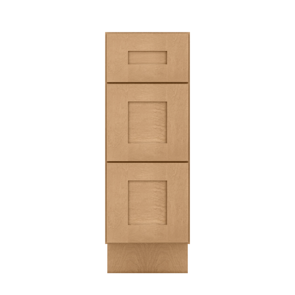 Drawer Base Kitchen Cabinet DB12 Shaker Toffee 12 in. width 34.5 in. height 24 in. depth - Kitchen Cabinets