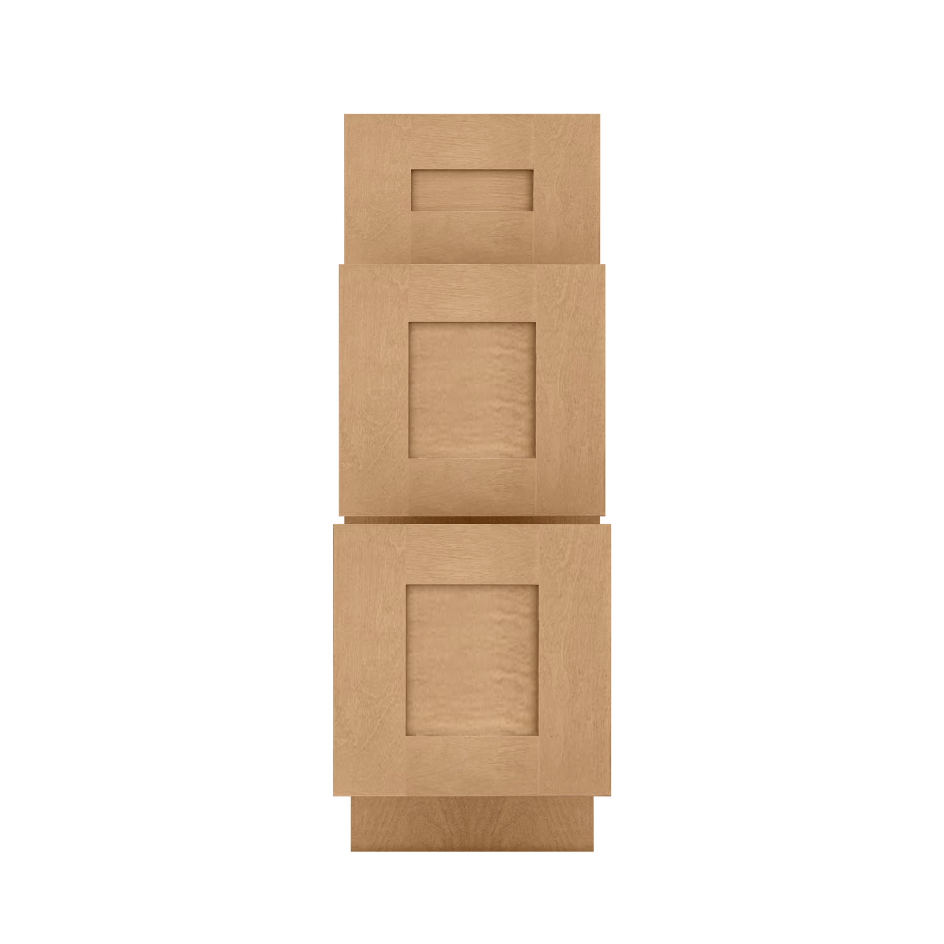 Drawer Base Kitchen Cabinet DB12 Shaker Toffee 12 in. width 34.5 in. height 24 in. depth - Kitchen Cabinets