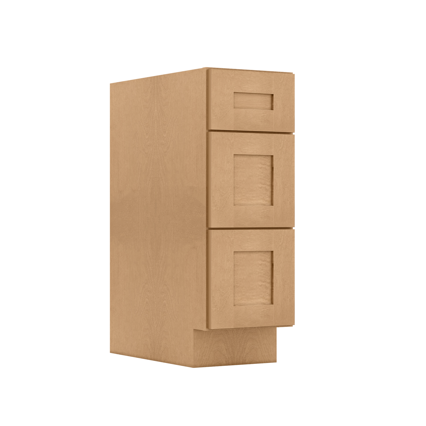 Drawer Base Kitchen Cabinet DB12 Shaker Toffee 12 in. width 34.5 in. height 24 in. depth - Kitchen Cabinets