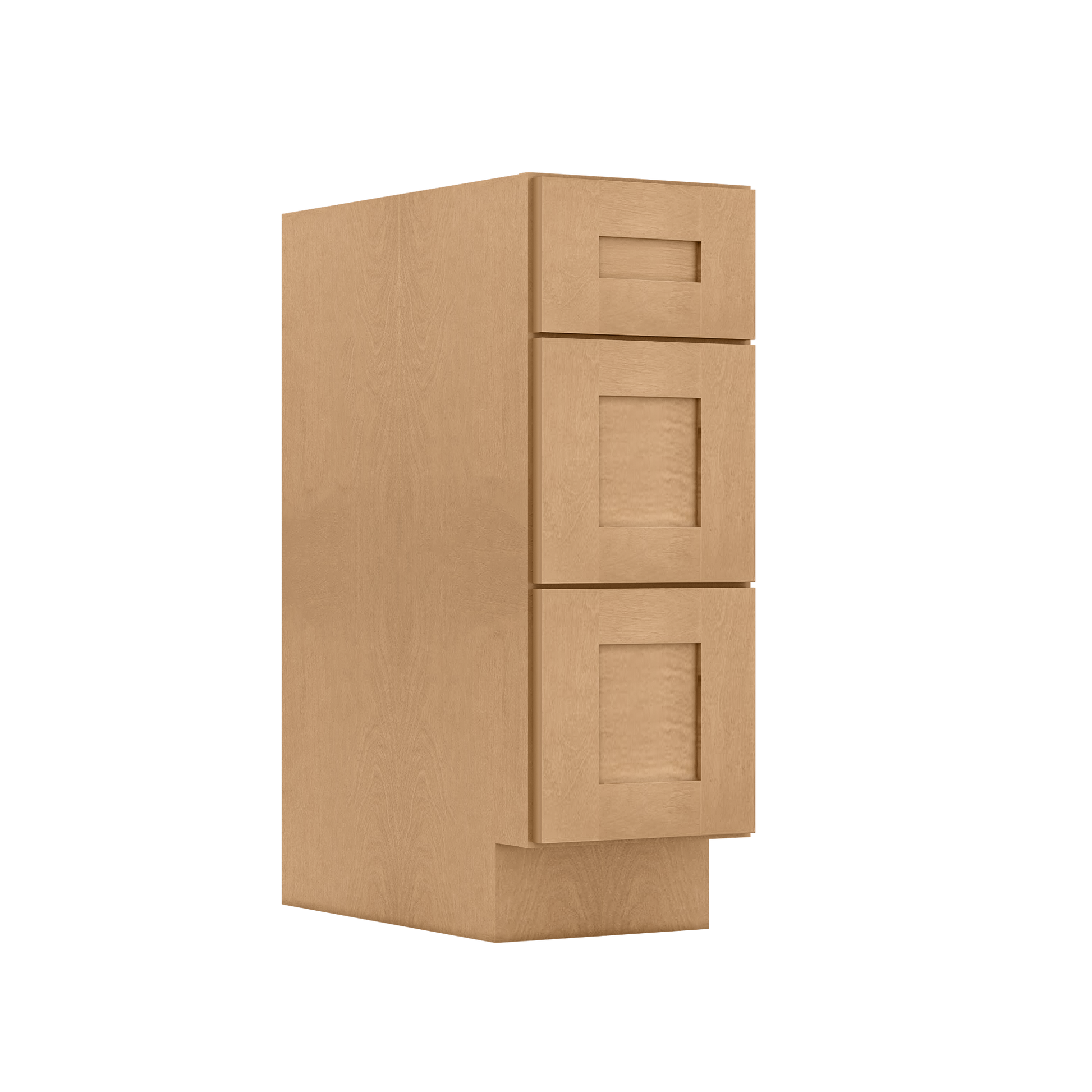 Drawer Base Kitchen Cabinet DB12 Shaker Toffee 12 in. width 34.5 in. height 24 in. depth - Kitchen Cabinets