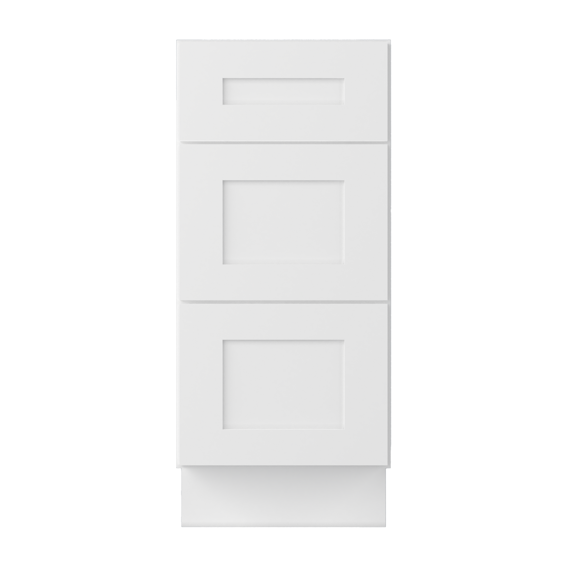 Drawer Base Kitchen Cabinet DB15 Alpina White LessCare 15 in. width 34.5 in. height 24 in. depth - Kitchen Cabinets
