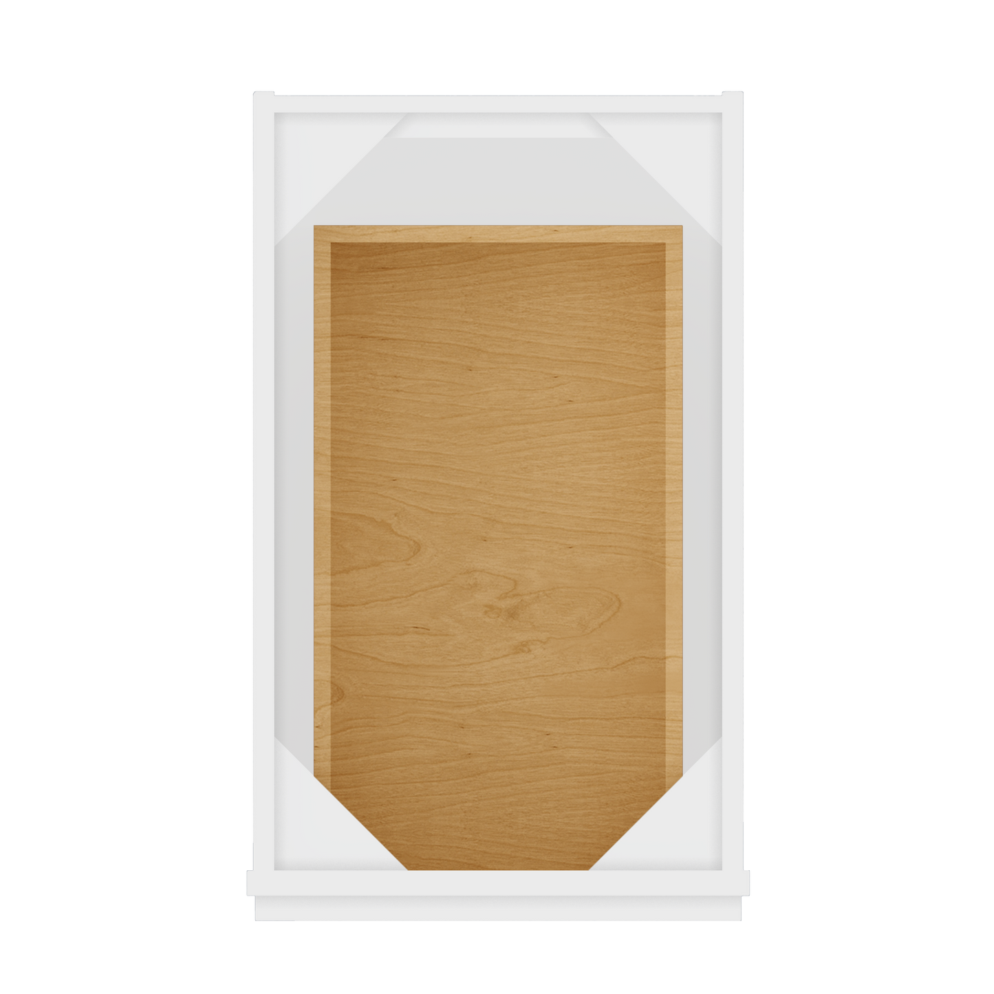 Drawer Base Kitchen Cabinet DB15 Alpina White LessCare 15 in. width 34.5 in. height 24 in. depth - Kitchen Cabinets