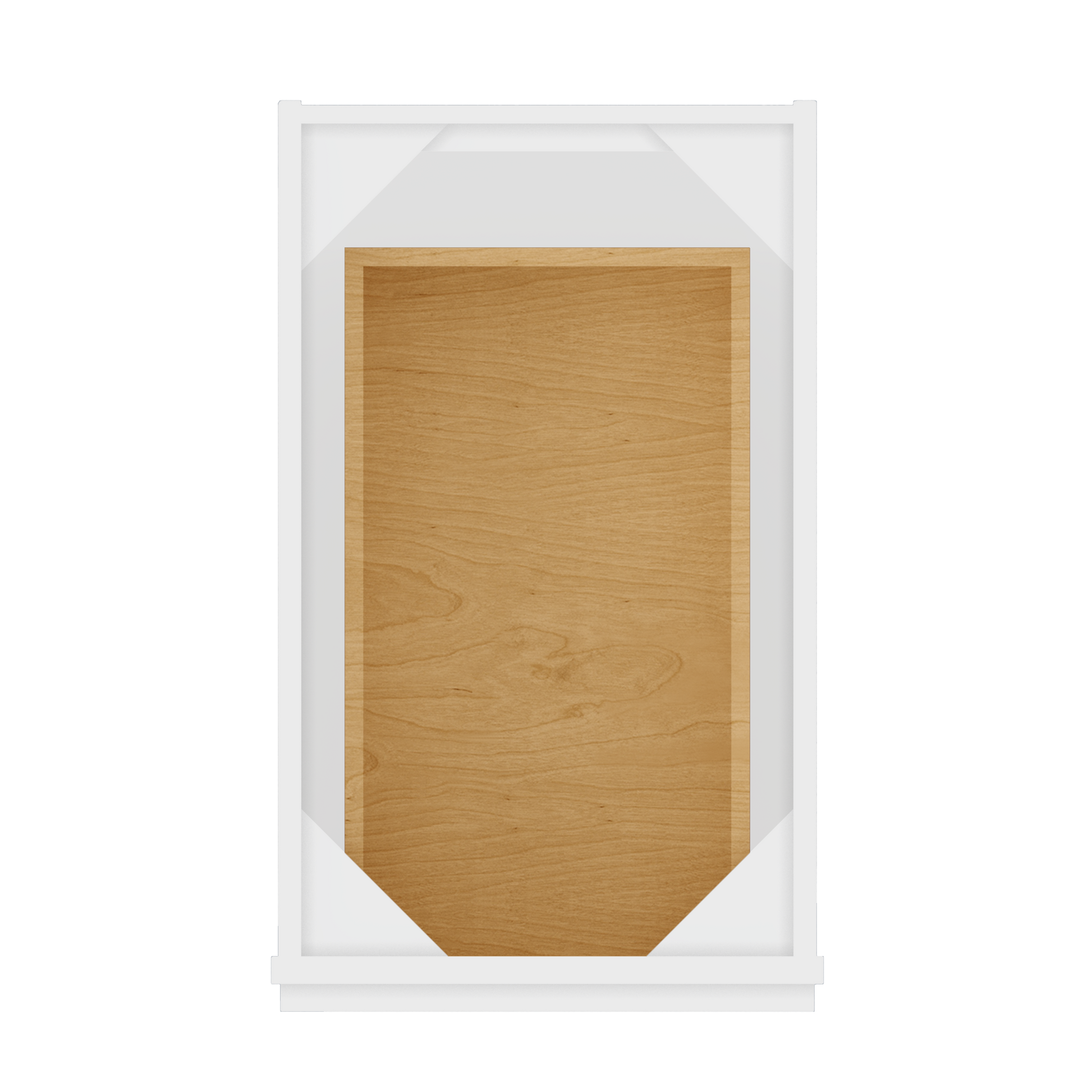 Drawer Base Kitchen Cabinet DB15 Alpina White LessCare 15 in. width 34.5 in. height 24 in. depth - Kitchen Cabinets