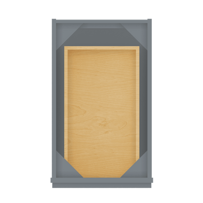 Drawer Base Kitchen Cabinet DB15 Colonial Gray LessCare 15 in. width 34.5 in. height 24 in. depth - Kitchen Cabinets