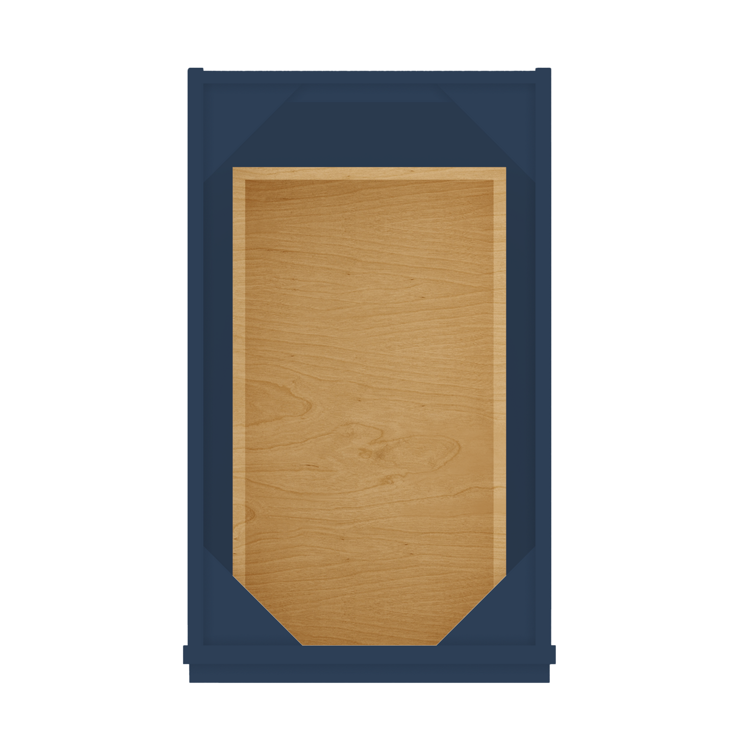 Drawer Base Kitchen Cabinet DB15 Danbury Blue LessCare 15 in. width 34.5 in. height 24 in. depth - Kitchen Cabinets