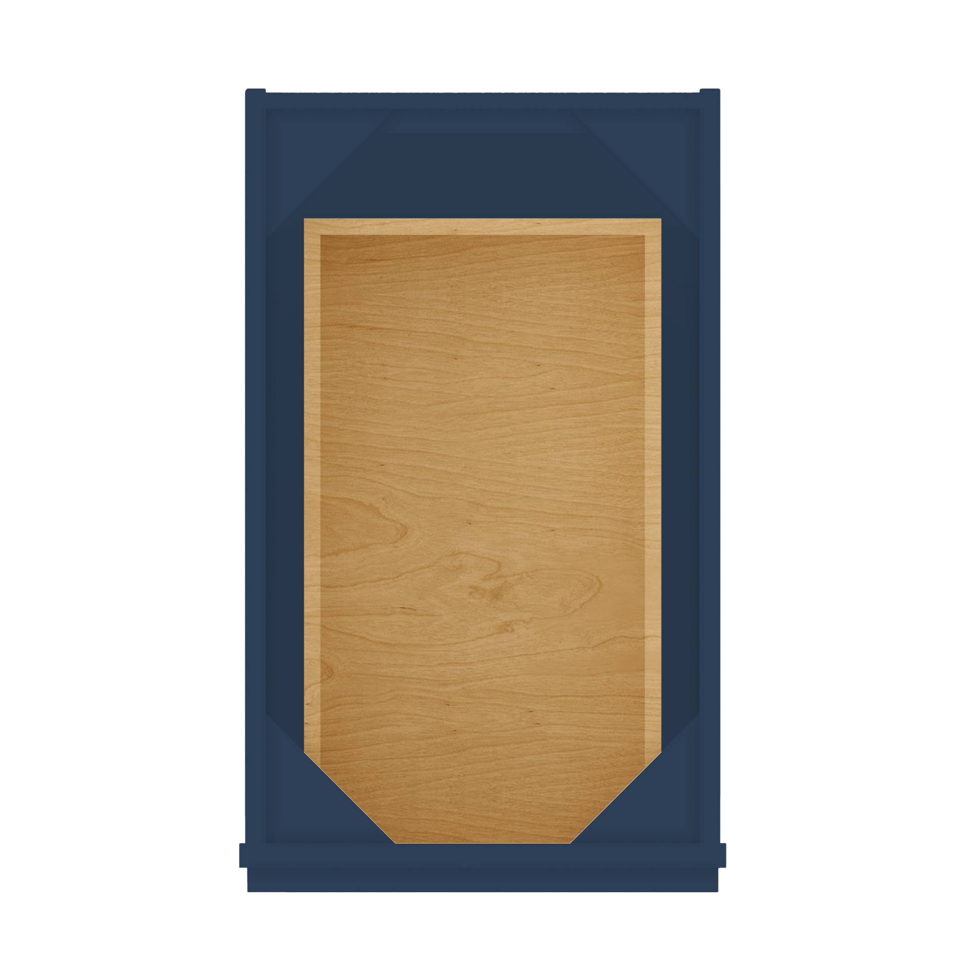 Drawer Base Kitchen Cabinet DB15 Danbury Blue LessCare 15 in. width 34.5 in. height 24 in. depth - Kitchen Cabinets