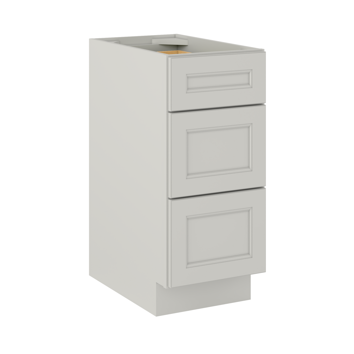 Drawer Base Kitchen Cabinet DB15 Milan Pearl 15 in. width 34.5 in. height 24 in. depth - Kitchen Cabinets