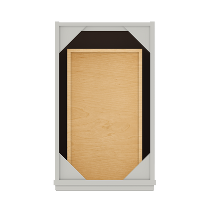 Drawer Base Kitchen Cabinet DB15 Milan Pearl 15 in. width 34.5 in. height 24 in. depth - Kitchen Cabinets