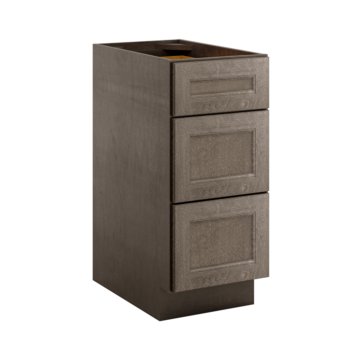 Drawer Base Kitchen Cabinet DB15 Milan Slate 15 in. width 34.5 in. height 24 in. depth - Kitchen Cabinets