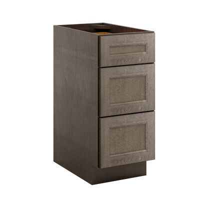 Drawer Base Kitchen Cabinet DB15 Milan Slate 15 in. width 34.5 in. height 24 in. depth - Kitchen Cabinets