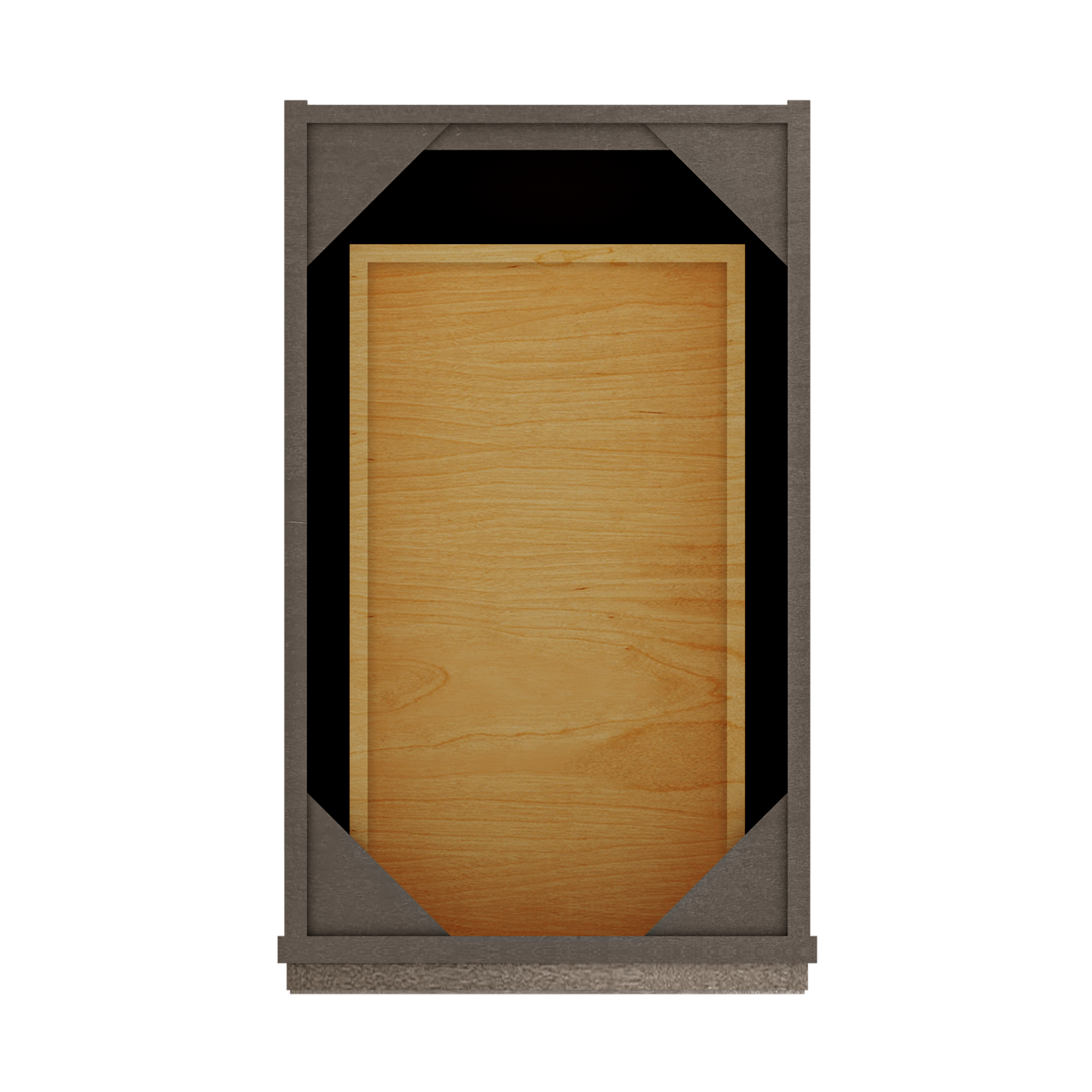 Drawer Base Kitchen Cabinet DB15 Milan Slate 15 in. width 34.5 in. height 24 in. depth - Kitchen Cabinets