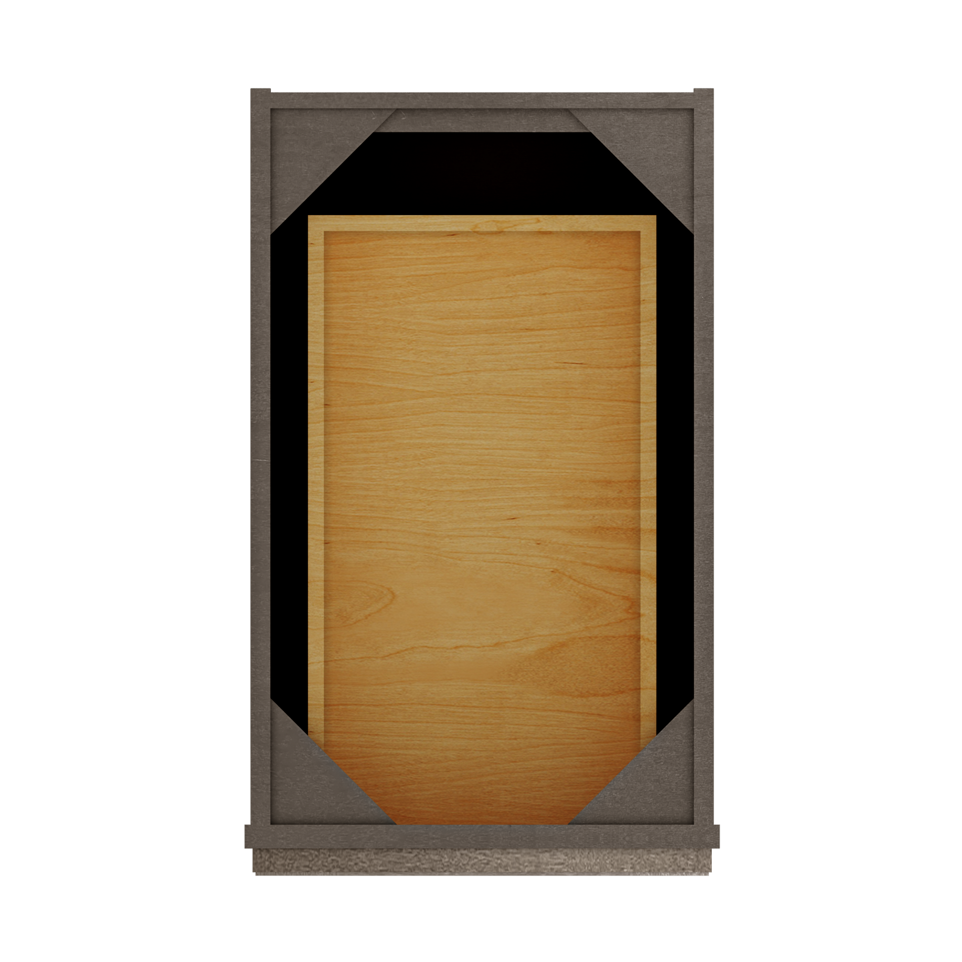 Drawer Base Kitchen Cabinet DB15 Milan Slate 15 in. width 34.5 in. height 24 in. depth - Kitchen Cabinets