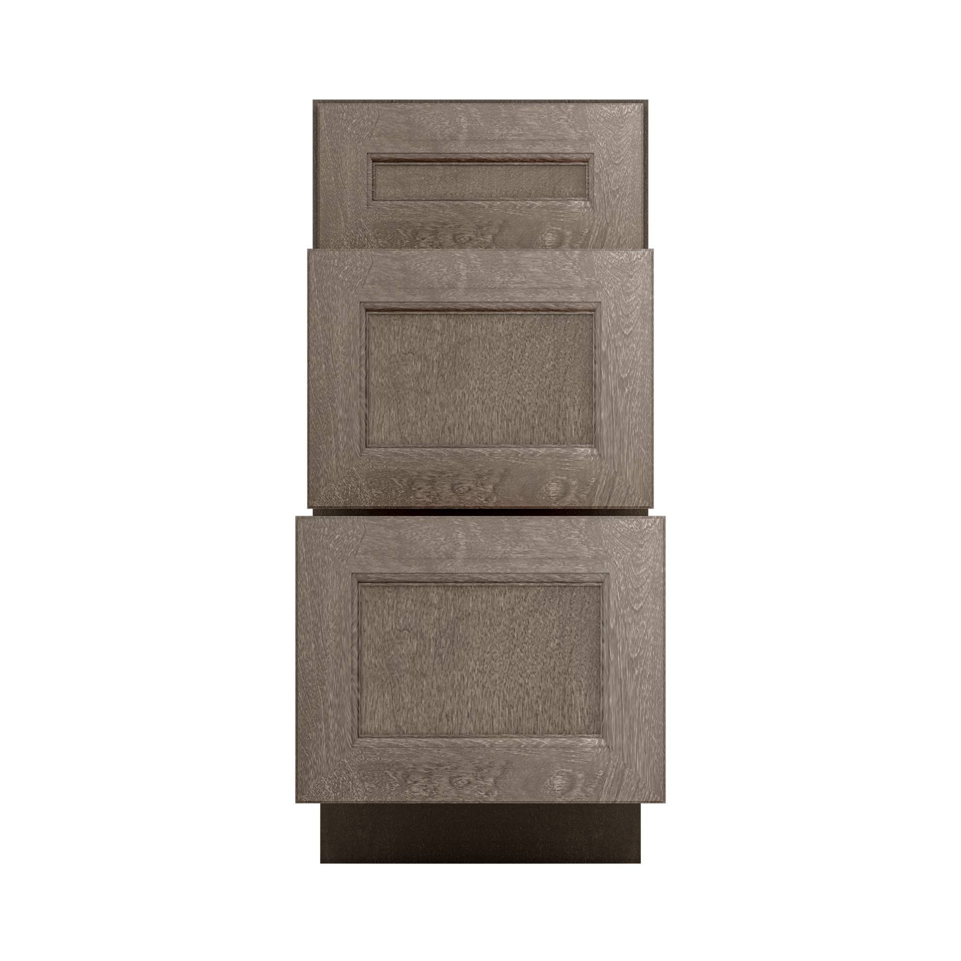 Drawer Base Kitchen Cabinet DB15 Milan Slate 15 in. width 34.5 in. height 24 in. depth - Kitchen Cabinets