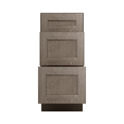 Drawer Base Kitchen Cabinet DB15 Milan Slate 15 in. width 34.5 in. height 24 in. depth - Kitchen Cabinets