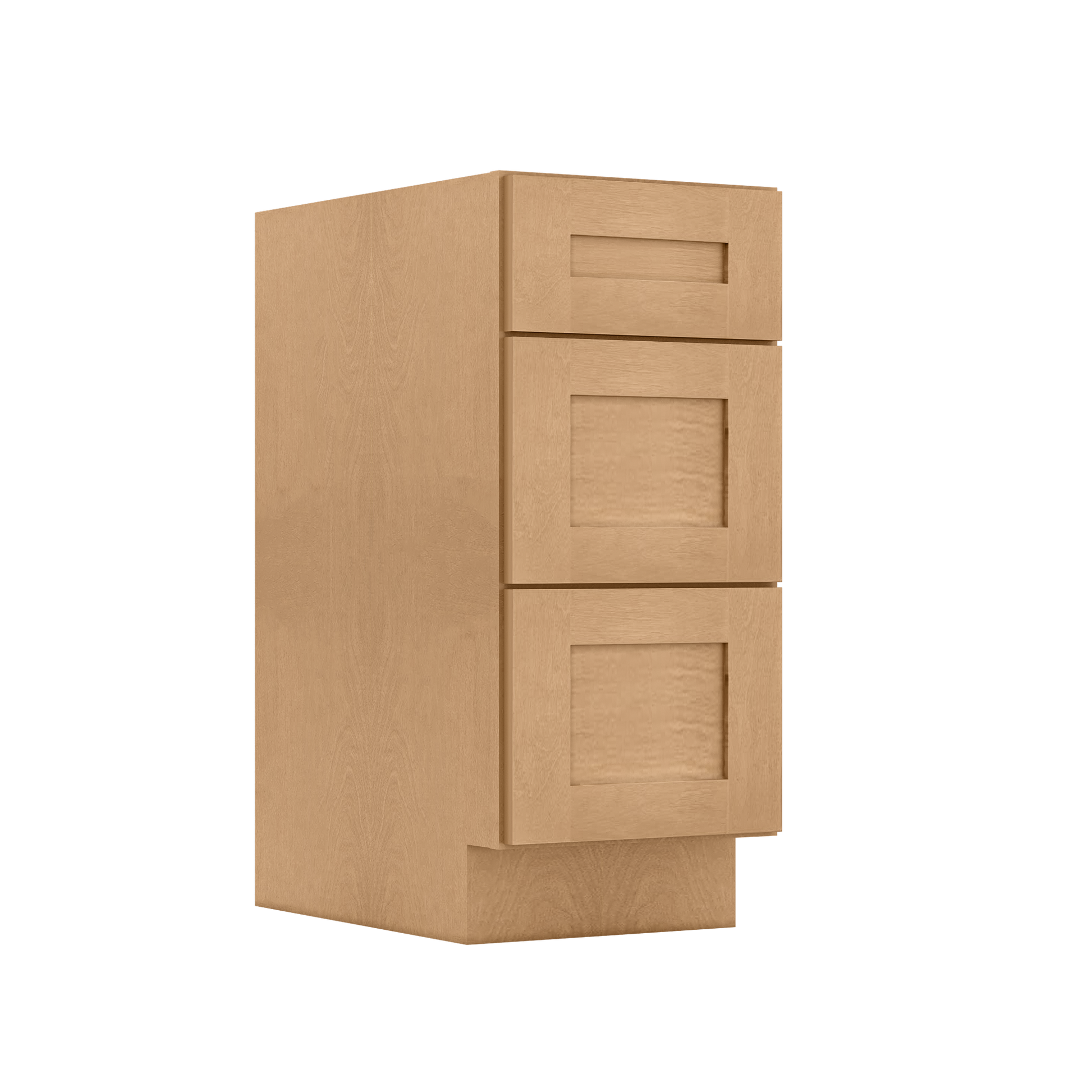 Drawer Base Kitchen Cabinet DB15 Shaker Toffee 15 in. width 34.5 in. height 24 in. depth - Kitchen Cabinets
