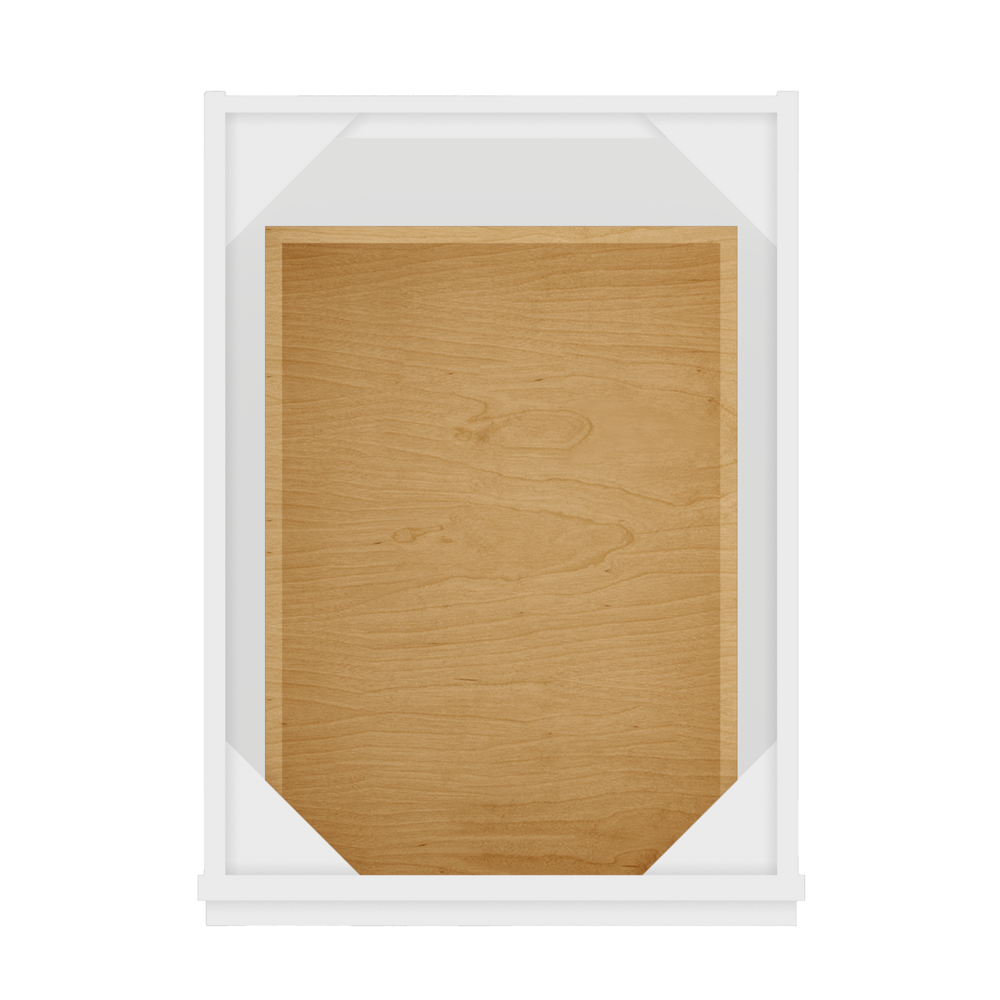 Drawer Base Kitchen Cabinet DB18 Alpina White LessCare 18 in. width 34.5 in. height 24 in. depth - Kitchen Cabinets